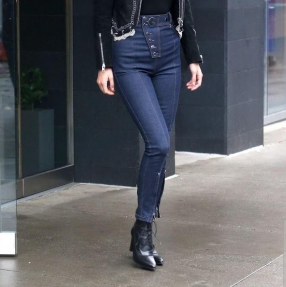 Stuart Weitzman Ruggy Lace-up Black Velour Bootie - Picture 2 of 7